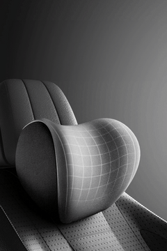 Ergonomic Car Seat Headrest Pillow