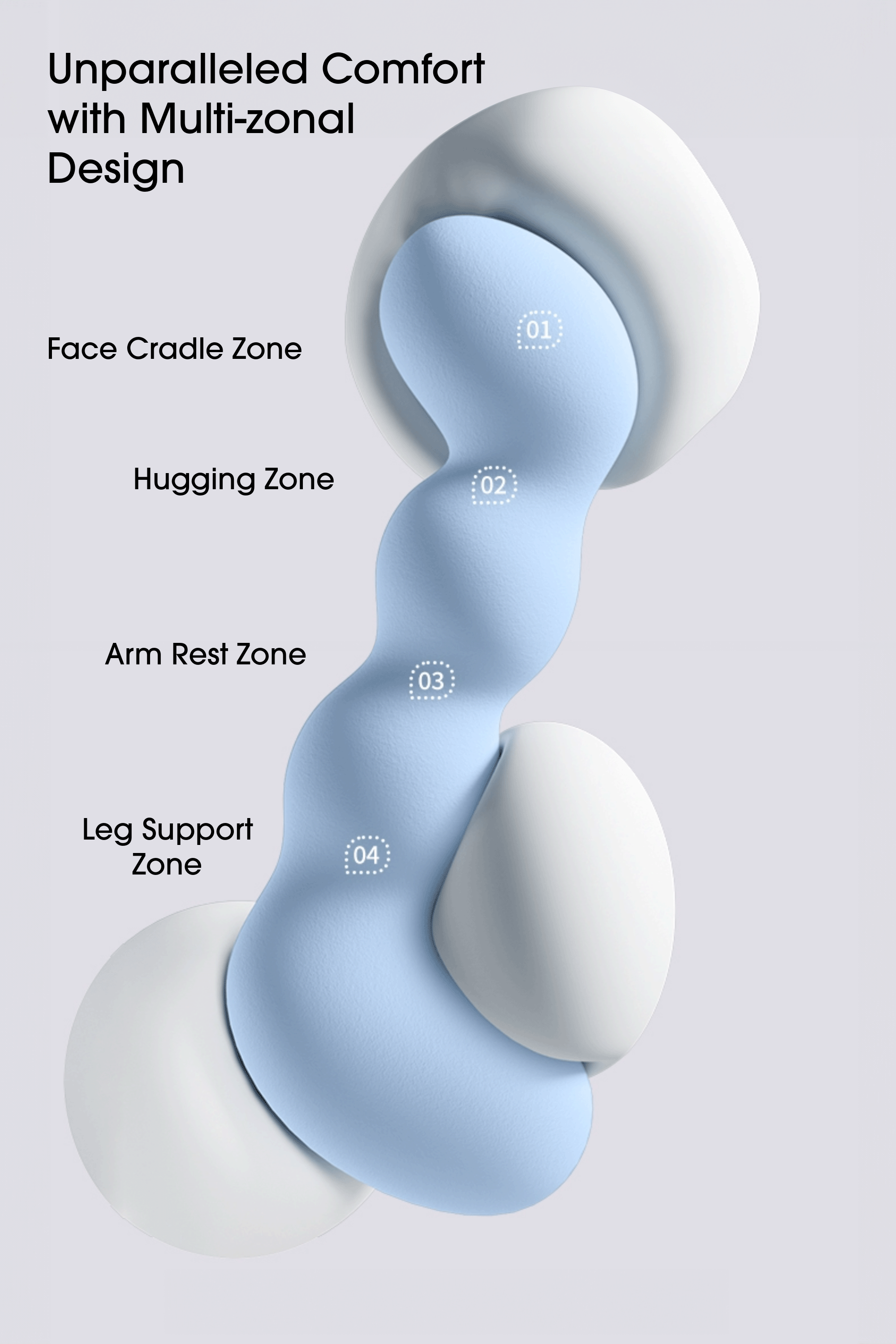 Ergonomic Sleep Body Pillow