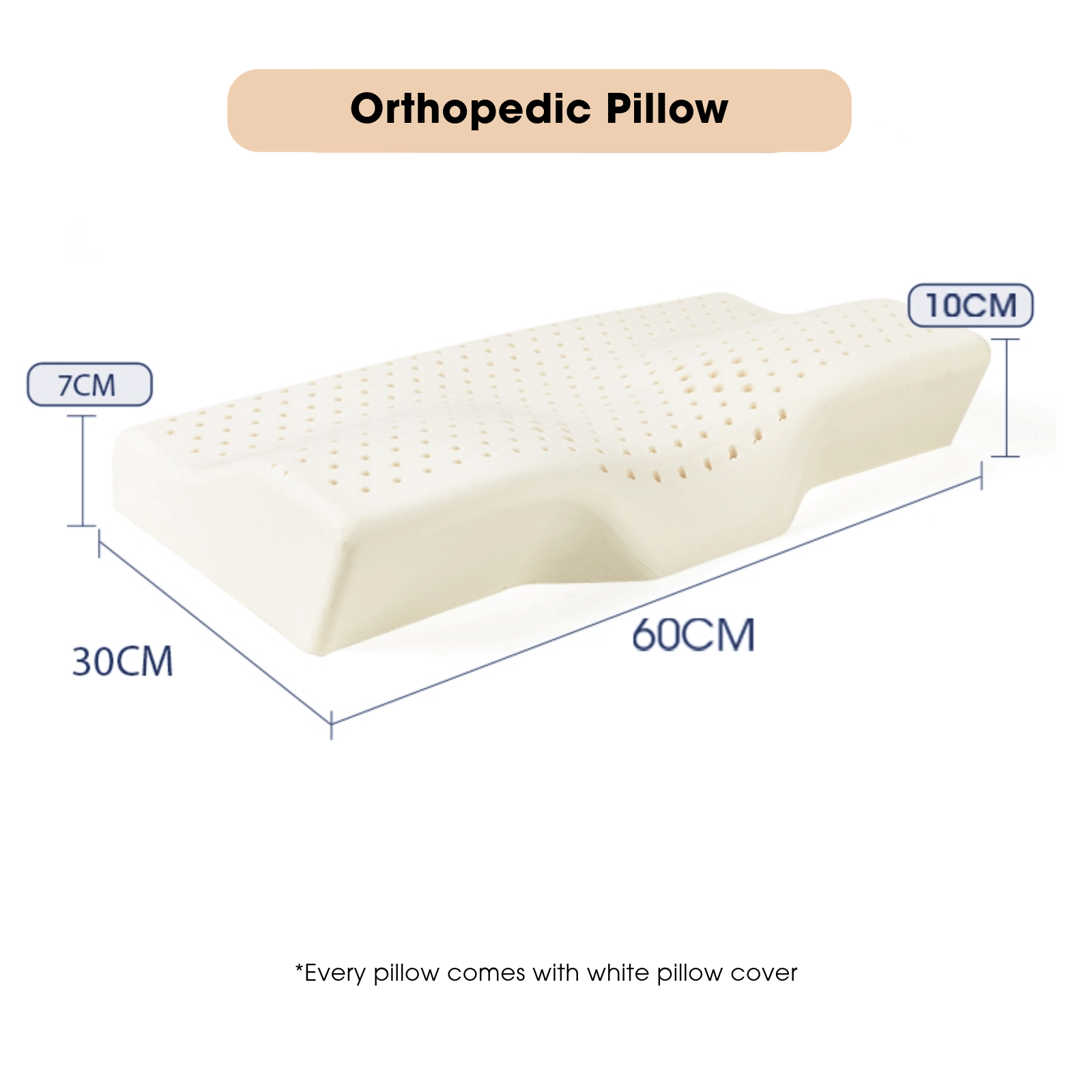 TAIHI Natural Latex Pillow